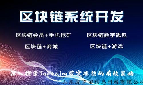 深入探索Tokenim带宽冻结的有效策略