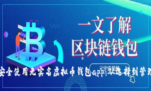 如何安全使用无实名虚拟币钱包app：从选择到管理指南