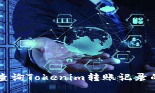 快捷轻松查询Tokenim转账记录的终极指南