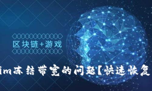 如何解决Tokenim冻结带宽的问题？快速恢复网络畅通的方法